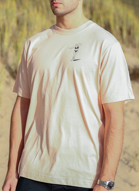 Hang-5 Tee Peach